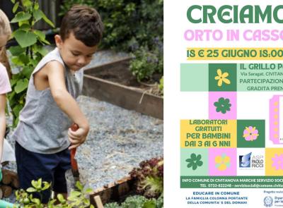 A Civitanova tornano i laboratori che uniscono gioco, ecologia e cittadinanza: dai 3 ai 6 anni