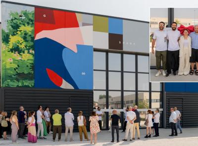 Civitanova, un murales per raccontare 10 anni di coworking: la nuova opera di Giulio Vesprini Civitanova, un murales per raccontare 10 anni di coworking: la nuova opera di Giulio Vesprini