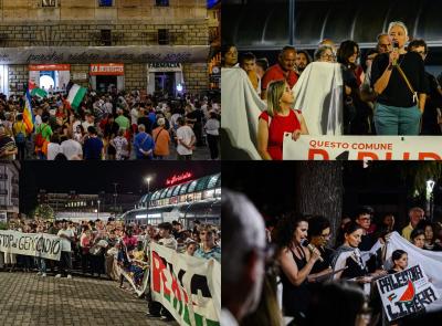 Tolentino marcia per Gaza: in 1.500 per dire no alla guerra