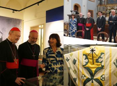 Macerata, inaugurata la mostra che riscopre l’opera sacra di Matisse: quattro inedite casule liturgiche (FOTO e VIDEO) Macerata, inaugurata la mostra che riscopre l’opera sacra di Matisse: quattro inedite casule liturgiche (FOTO e VIDEO)