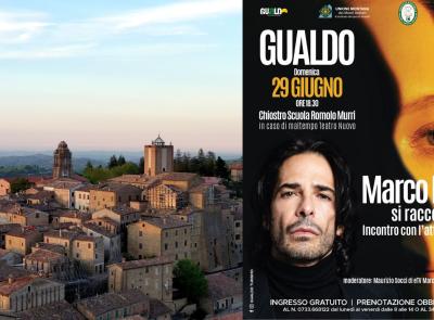 Gualdo, una serata con Marco Bocci: il volto noto di cinema e TV tra ricordi, aneddoti e riflessioni