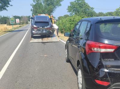 Macerata, scontro tra due auto a Villa Potenza: tre feriti in ospedale (FOTO)