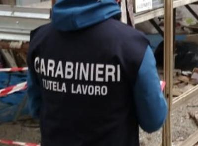 Controlli nei cantieri post-sisma: sospensione a Visso e sanzioni a Muccia