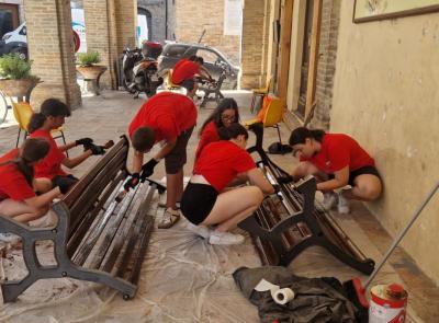 Sarnano, i giovani in azione per la cura del territorio con “Ci sto? Affare Fatica”