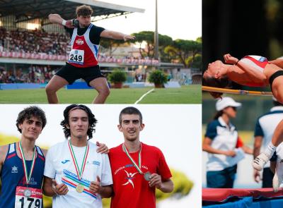 Tre medaglie e tanti piazzamenti per l’Atletica AVIS Macerata ai Campionati Italiani di Juniores e Promesse Tre medaglie e tanti piazzamenti per l’Atletica AVIS Macerata ai Campionati Italiani di Juniores e Promesse