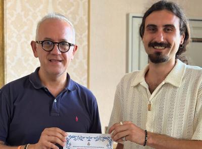 Civitanova, Emanuele Pagnanini secondo alla Collettiva Giovani Artisti di Venezia Civitanova, Emanuele Pagnanini secondo alla Collettiva Giovani Artisti di Venezia