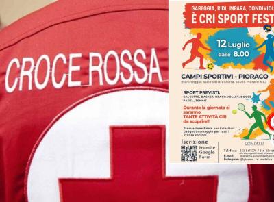CRI Sport Fest: sport, formazione e divertimento a Pioraco il 12 luglio con la Croce Rossa Italiana