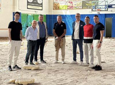 Civitanova, riqualificazione del Palas Risorgimento: lavori in corso per 410 mila euro