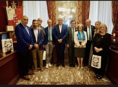Il Rotary incontra le istituzioni: il Governatore Roberto Calai in visita a Macerata