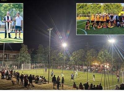 Urbisaglia, un "calcio al futuro" con il nuovo campetto sportivo