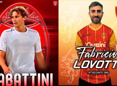 Serie D: la Maceratese si rinforza a centrocampo con Sabattini, la Recanatese scommette su Lovotti