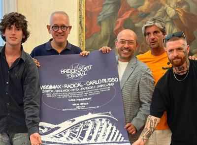 "Bridge by Art - On Sail": due giorni di arte e musica a Civitanova tra mare e visioni contemporanee "Bridge by Art - On Sail": due giorni di arte e musica a Civitanova tra mare e visioni contemporanee