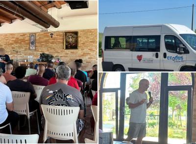 Exodus fa tappa a Corridonia: la Carovana ospite del Villaggio San Michele Exodus fa tappa a Corridonia: la Carovana ospite del Villaggio San Michele