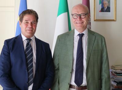Il questore Mangino in visita al rettore McCourt: focus su studenti internazionali e collaborazione istituzionale
