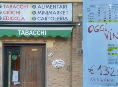 Treia, la Tabaccheria Fiorani “porta fortuna”: vinta quaterna da oltre 13mila euro