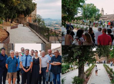 Loro Piceno inaugura il nuovo Parco Girone - Parco della Rimembranza: un angolo di storia e natura