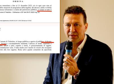 Tolentino, "Vietato vietare il campeggio": tende no, refusi sì nell'ordinanza anti-bivacchi