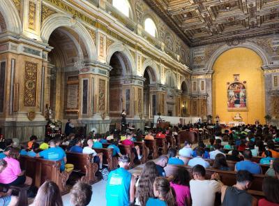 I giovani del Giubileo a Tolentino: ultima tappa prima dell'incontro a Roma con il Papa