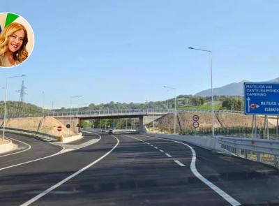 Meloni inaugura i lavori della Pedemontana Sud delle Marche a Cessapalombo