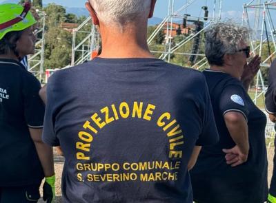 Volontari di Protezione Civile di San Severino Marche in prima linea al Giubileo dei Giovani a Roma