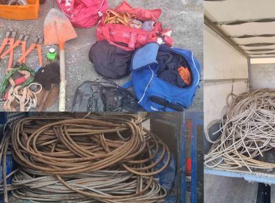Colpo grosso sventato nel maceratese: 9 arresti per furto di rame in un impianto fotovoltaico