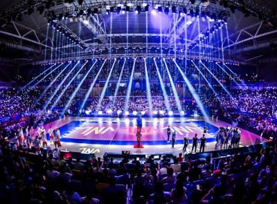 Lube protagonista in azzurro: Balaso, Bottolo e Gargiulo d’argento alla VNL