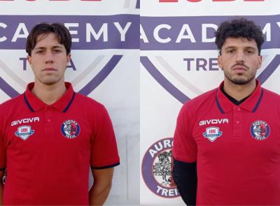 Aurora Treia, nuovi volti in difesa: ufficiali il portiere Palazzo e il terzino Tavoni