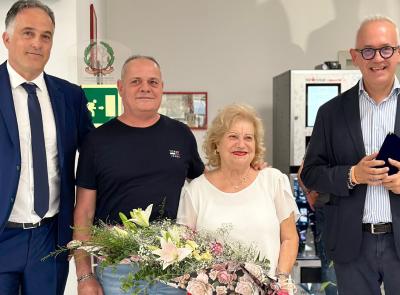 Pallottini Antincendi riceve la targa del Sindaco: "Mezzo secolo di valore e innovazione a Civitanova" Pallottini Antincendi riceve la targa del Sindaco: "Mezzo secolo di valore e innovazione a Civitanova"
