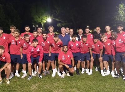 Treia, Chiesanuova Fc, oltre 150 presenti alla cena pre-stagione: “Super carichi nonostante le difficoltà”