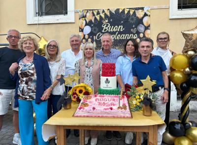 San Severino, una festa speciale per la sindaca Piermattei: compleanno con i suoi “nonnini” alla Casa di riposo