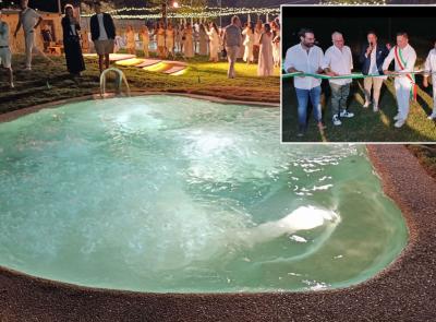 Pieve Torina investe nel benessere: inaugurato il nuovo percorso kneipp e vasche idroterapiche