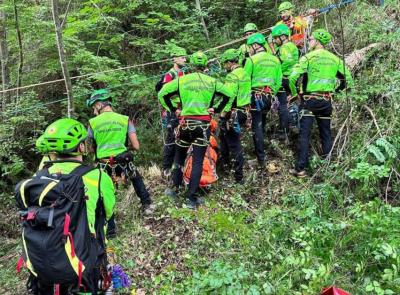Visso, malore al Rifugio Casale di Croce: intervento del Soccorso Alpino