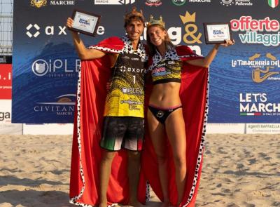 Civitanova, King & Queen of the Beach 2025: trionfano Fabrizio Mussa e Sofia Balducci