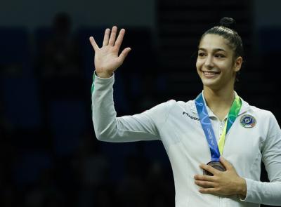 Sofia Raffaeli, bronzo mondiale a Rio: terzo podio iridato consecutivo