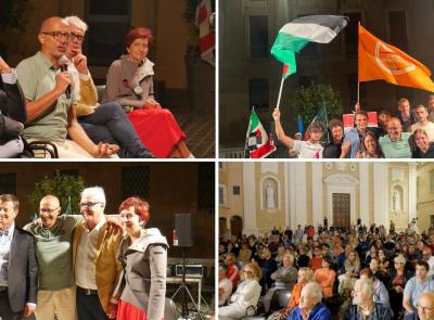 Il “Cambio di Marche” di Ricci a Macerata: “Basta mediocrità. Riconoscimento della Palestina primo atto in Regione (FOTO e VIDEO)