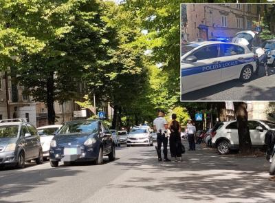 Macerata, investimento in viale Martiri della Libertà: uomo trasferito d'urgenza a Torrette (FOTO)