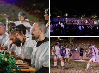 Urbisaglia rivive la Roma imperiale: successo per la seconda edizione di Geminiadi (FOTO)