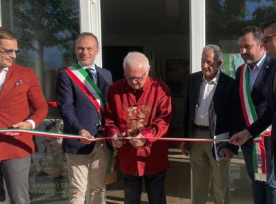 Camerino celebra Sandro Trotti: inaugurata la mostra "L'età dell'oro" al Parco di Montagnano