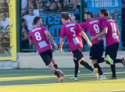 Il Tolentino ricomincia in goleada: poker al Trodica in Coppa Italia, Iori fa doppietta