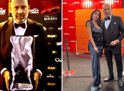 "Trent'anni di carriera vestendo grandi attori": Luca Paolorossi premiato al Festival del Cinema di Venezia