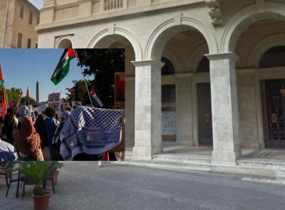 Macerata per Gaza e la Global Sumud Flotilla: presidio e flash mob in piazza Cesare Battisti Macerata per Gaza e la Global Sumud Flotilla: presidio e flash mob in piazza Cesare Battisti