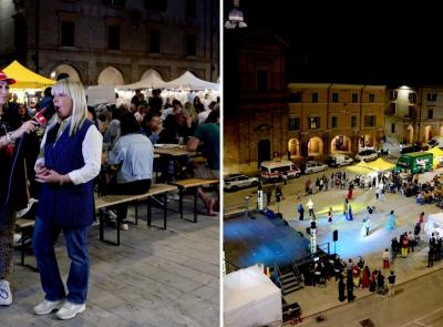 Street food e musica accendono San Severino: grande partenza per “Mangia… Balla… Vivi la notte!” (FOTO e VIDEO)