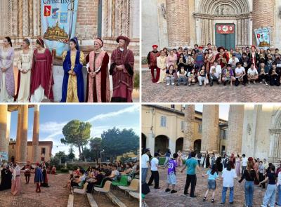 Verso le Nozze Sforzesche: studenti giapponesi a Camerino tra storia e danze