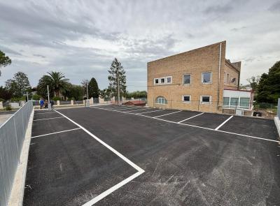 Recanati, nuovo parcheggio per la scuola dell'infanzia di Montefiore