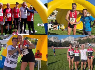 Atletica, la Sef Macerata fa scorpacciata di ori ai Campionati Regionali Master: ben 34 titoli