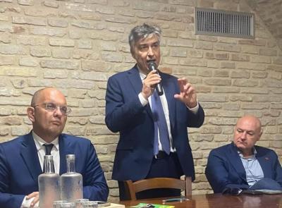 Presentata a Recanati la candidatura di Piscitelli: "Proseguire il lavoro di Acquaroli per lo sviluppo delle Marche"