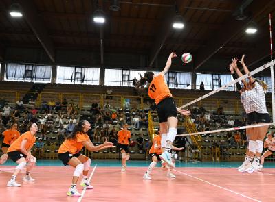 CBF Balducci HR Macerata - buone risposte e altri quattro set disputati nel test con San Giovanni in Marignano (2-2) al Fontescodella