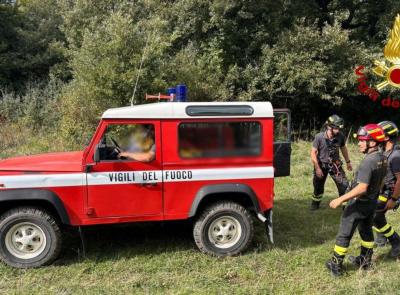 Fiuminata, ciclista precipita per 40 metri in un dirupo durante un'escursione sul Monte Cafaggio Fiuminata, ciclista precipita per 40 metri in un dirupo durante un'escursione sul Monte Cafaggio