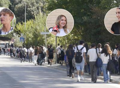 Primo giorno di scuola a Macerata (senza cellulari): "L’intelligenza artificiale ci aiuta anche in classe" (VIDEO)