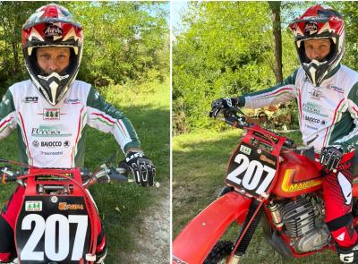 San Severino, Manlio Giachè campione italiano di motocross d'epoca: trionfo a Cremona